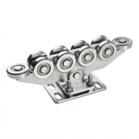 Chariot roulant 80/10 rouleaux acier