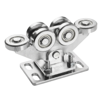 Chariot roulant pour portails coulissants autoportants 80/6 galets acier