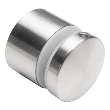 Fixation ponctuelle pour verre fi 50/30/M10x45, verre 8-21,52 mm, AISI 304, système plat, satiné 000-262 (1)