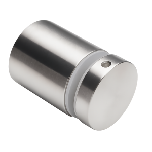 Fixation ponctuelle pour verre fi 50/50 M10x60, verre 8-21,52 mm, AISI 304, système plat, satiné