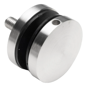 Fixation ponctuelle pour verre fi 50/8/M10x50, verre 8-17,52 mm, AISI 304, système plat, satiné