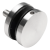 Fixation ponctuelle pour verre fi 50/8/M10x50, verre 8-17,52 mm, AISI 304, système plat, satiné 000-266 (1)