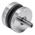 Fixation ponctuelle pour verre fi 50/8/M10x50, verre 8-17,52 mm, AISI 304, système plat, satiné 000-266 (2)