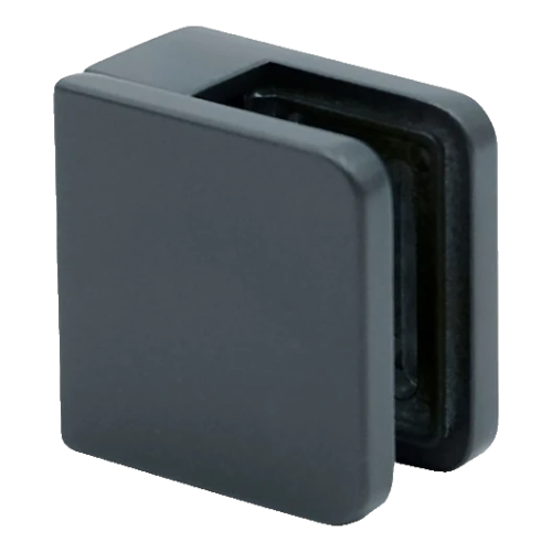 Fixation pour verre 45x45x26 mm anthracite verre 6-10,76 mm zamak système plat peint 000-269 (1)