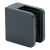 Fixation pour verre 45x45x26 mm anthracite verre 6-10,76 mm zamak système plat peint 000-269 (1)