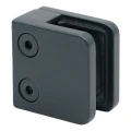 Fixation pour verre 45x45x26 mm anthracite verre 6-10,76 mm zamak système plat peint 000-269 (3)