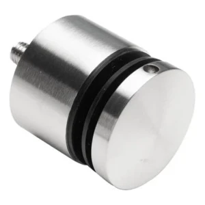 Fixation ponctuelle pour verre fi 50/30/M10x70 verre 8-17,52 mm AISI 304 système plat satiné