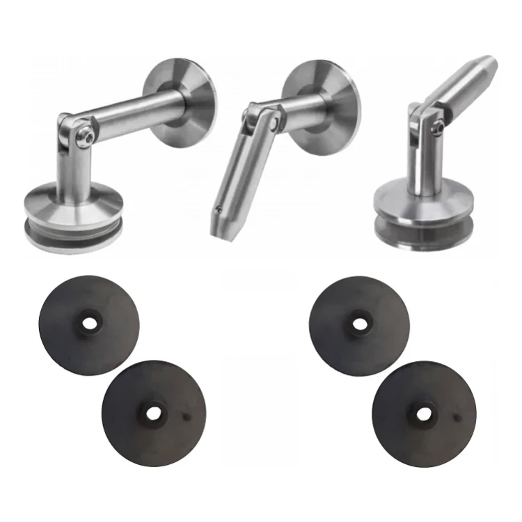 Système de verrières M10 tirant 3 éléments fi 10 mm verre 8-17,52 mm AISI 304 satiné 000-261 (1)
