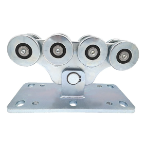 Chariot roulant 89x100 mm pour rail 6V.089 de portail coulissant 8 galets en acier