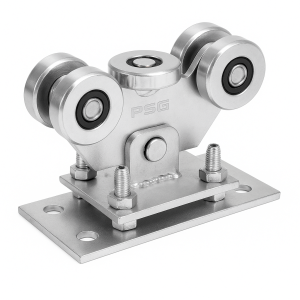 Chariot de roulement 60 à 5 galets en acier pour portails coulissants autoportants
