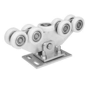 Chariot 80 à 9 galets en plastique pour portail coulissant