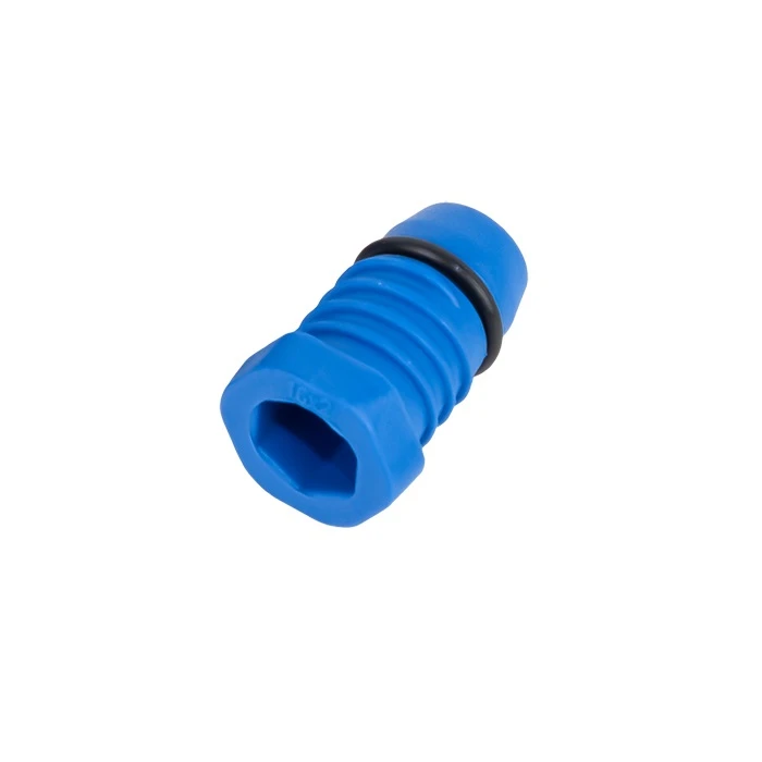 Bouchon de test d'étanchéité pour tuyaux 16 mm bleu. 000-096 (3)