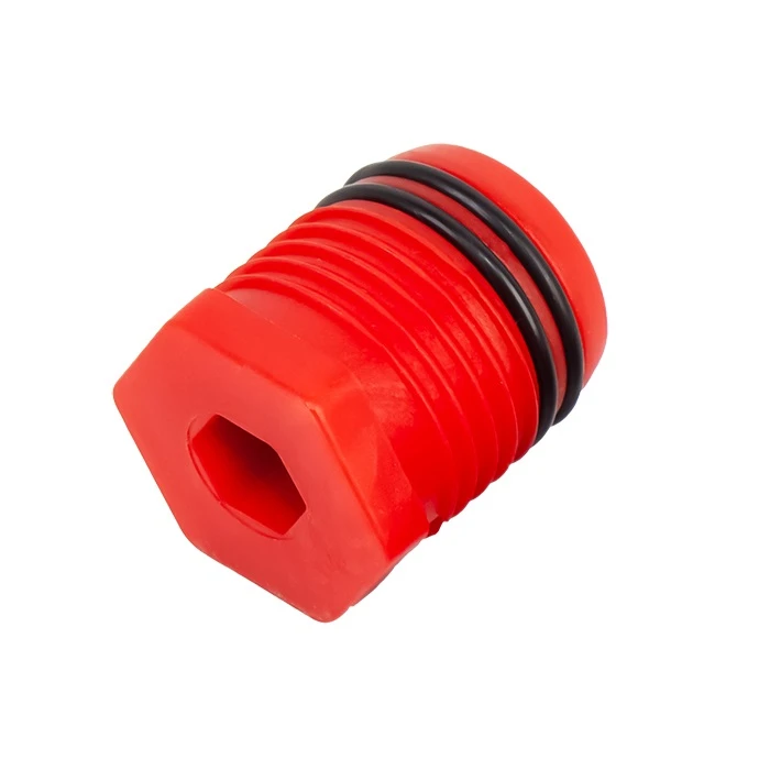 Bouchon de test d'étanchéité pour tuyaux 32 mm rouge. 000-103 (2)