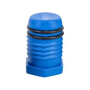 Testplug voor lekdichtheidsproeven voor buizen 25/26 mm blauw
