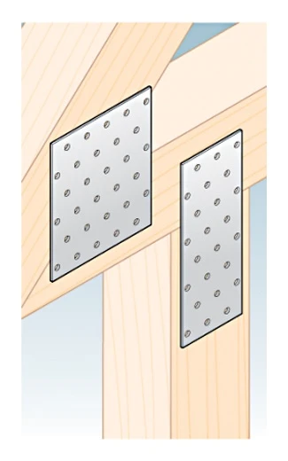 Plaque perforée connecteur plat PP 2 40x100x2,0 000-359 (6)