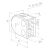 Support de verre 50x40x26 mm avec pin, verre 6-10,76 mm, AISI 304, système 42,4, poli 000-264 (3)