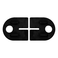 Joint en caoutchouc de serrage 8mm pour supports 63D2, 90D5, 18D5
