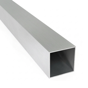 Profilé aluminium carré 40x40x2 mm longueur 2 m PA38 EN AW-6060 T66