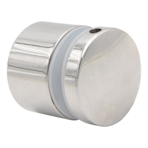 Fixation ponctuelle pour verre 8-21,52 mm fi 50/30/M10x45 AISI 304 système plat poli