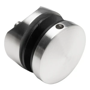 Fixation ponctuelle pour verre 8-17,52mm fi 50/8/M10x50 AISI304 satiné