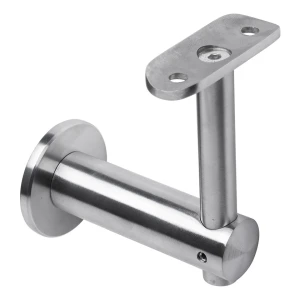 Fixation de main courante murale ø 50mm AISI304 système 42,4 satiné