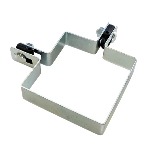 Hoekbeugel voor hekwerkpanelen 100x100 mm verzinkt 000-773 (1)