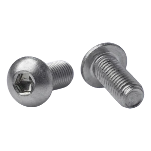 Vis à tête bombée M8x20 A2 inoxydable ISO 7380 – empreinte hexagonale