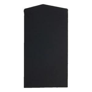 Bouchon latéral Kozza pour profilé de balustrade tout verre KE 100 – gris foncé