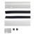 Kozza KB5000 – balcon français complet en aluminium H1100 mm, verre 16–17,52 mm, anodisé mat 000-851 (6)