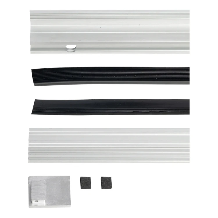 Kozza KB5000 – balcon français complet en aluminium H1100 mm, verre 16–17,52 mm, anodisé mat 000-851 (6)