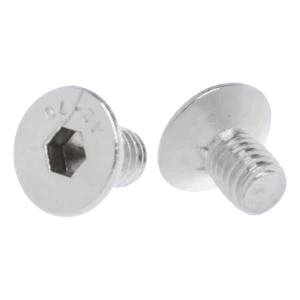 Vis à tête conique M6x10 DIN 7991 – acier inoxydable A2 (AISI 304), empreinte hexagonale