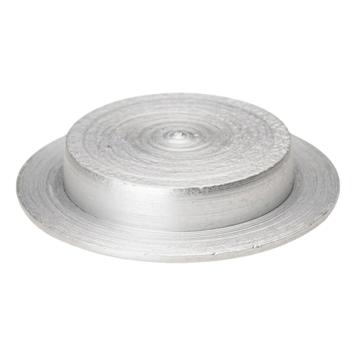 Kozza – aluminium afsluitdop voor glazen balustradeprofiel KE 120 zijdelingse bevestiging 000-849 (2)