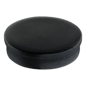 Kozza – bouchon aluminium pour profils garde-corps tout verre KE 105 noir