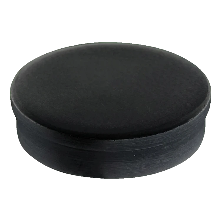 Kozza – bouchon aluminium pour profils garde-corps tout verre KE 105 noir 000-848 (1)