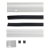 Kozza KB5000 – balcon français complet en aluminium H1100 mm, système plat, anodé mat 000-850 (6)