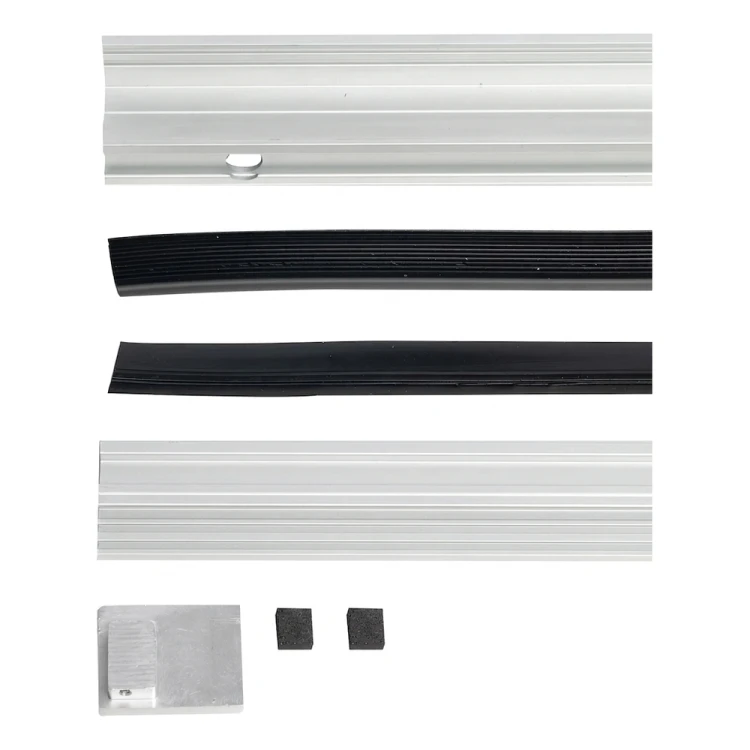 Kozza KB5000 – balcon français complet en aluminium H1100 mm, système plat, anodé mat 000-850 (6)