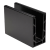 Kozza KE 100 – profil en U pour garde-corps tout verre 5000 mm noir, fixation par le haut 000-861 (1)