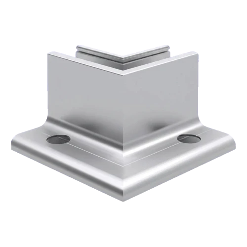 Kozza KE 105 – L-profiel binnenhoek 90° voor volledig glazen balustrades, aluminium, mat geanodiseerd 000-865 (1)