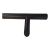 Poignée de porte PSG unilatérale ronde noire 32×1200 mm AISI 304 – fixation 45° 000-721 (3)