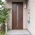 Poignée de porte PSG unilatérale ronde noire 32×1200 mm AISI 304 – fixation 45° 000-721 (6)