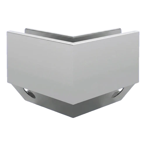 Kozza KE 120 – U-profiel hoek 90° voor volglasbalustrades, uitwendig, zijdelingse bevestiging 000-874 (1)