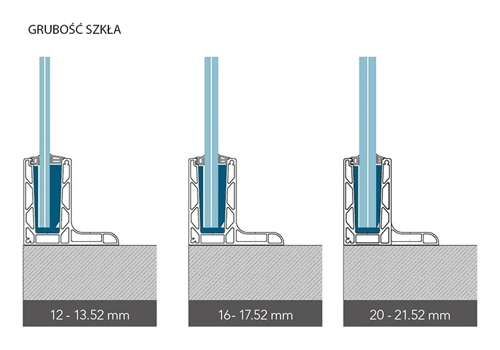 Kozza KE 105 – profilé aluminium en L pour balustrades tout verre 5000 mm noir 000-872 (8)