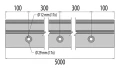 Kozza KE 105 – profilé aluminium en L pour balustrades tout verre 5000 mm noir 000-872 (9)