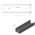 C-profiel connector beugel voor funderingsplaat 200x55 bruin GPV-700-25 (3)