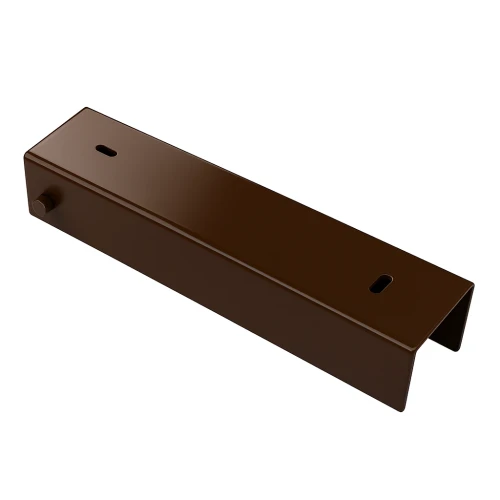 Profil en U connecteur support pour soubassement 200x50 brun GPV-700-35 (1)