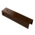 C-profiel connector beugel voor funderingsplaat 200x50 bruin GPV-700-35 (1)