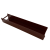 Profil en U connecteur support pour soubassement 250x50 brun GPV-700-40 (2)