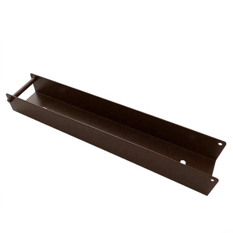 Profilé de liaison support pour muret 300x50 bronze GPV-700-55 (2)