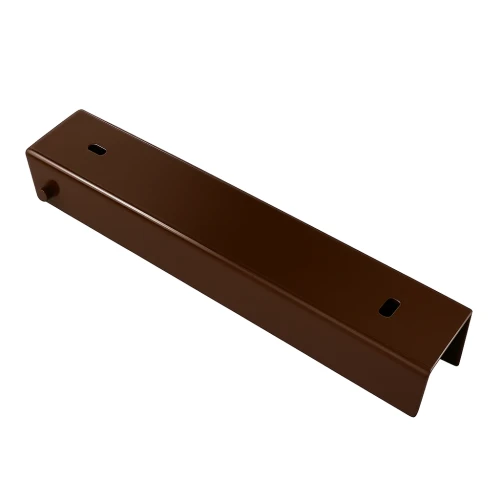 Profil en U connecteur support pour soubassement 300x55 brun GPV-700-50 (1)