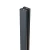 Poteau d'angle garde-corps 45x45x1283mm verre 8,72mm gris anthracite Kozza KR7500 000-890 (4)